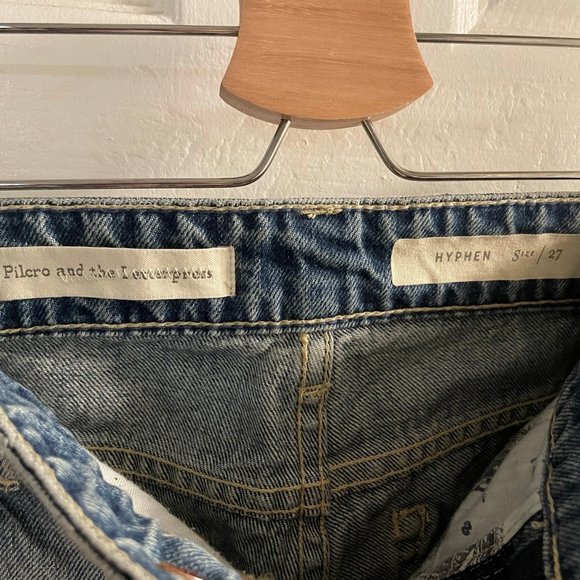 Anthropologie Pilcro and Letterpress Hyphen Mid Rise Jeans - Picture 3 of 5